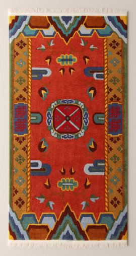 60 Knots Tibetan Rug