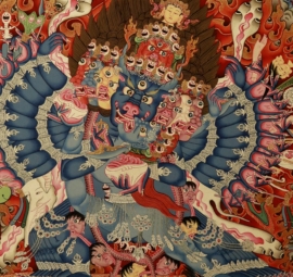 Yaman Taka Thangka Painting