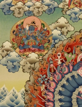 Yaman Taka Thangka Painting