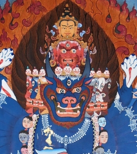 La pratique de mettre fin à la mort de Yamantaka