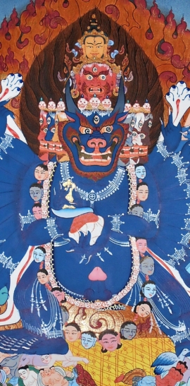 La pratique de mettre fin à la mort de Yamantaka