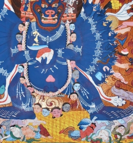 La pratique de mettre fin à la mort de Yamantaka