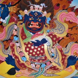 Two Armed Dwarf mahakala