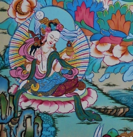 Thangka de Guru Padmasambhava