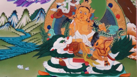 Kubera Thangka