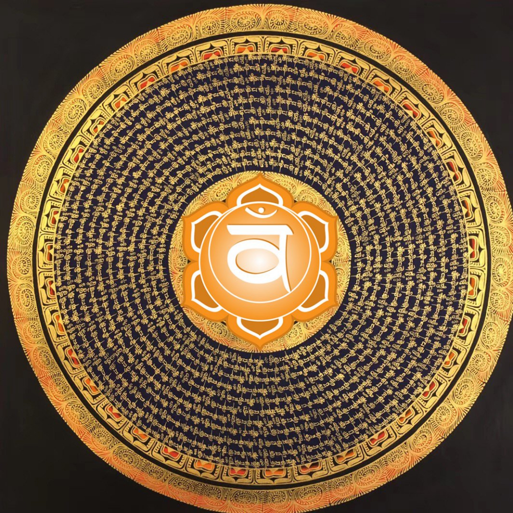 Sacral Chakra Mandala
