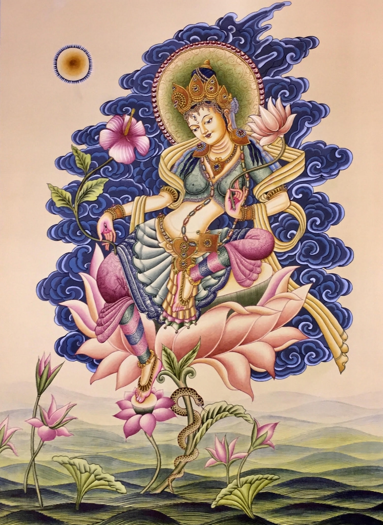 White Tara Paubha