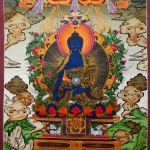 Medicine Buddha Thangka Painting