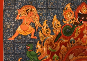 Vasudhara Thangka Painting