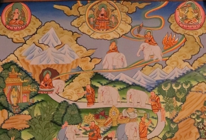 Thangka du Chemin vers l&rsquo;Éveil
