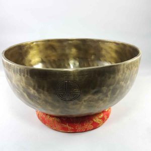 Moon Singing Bowl Antique finishing