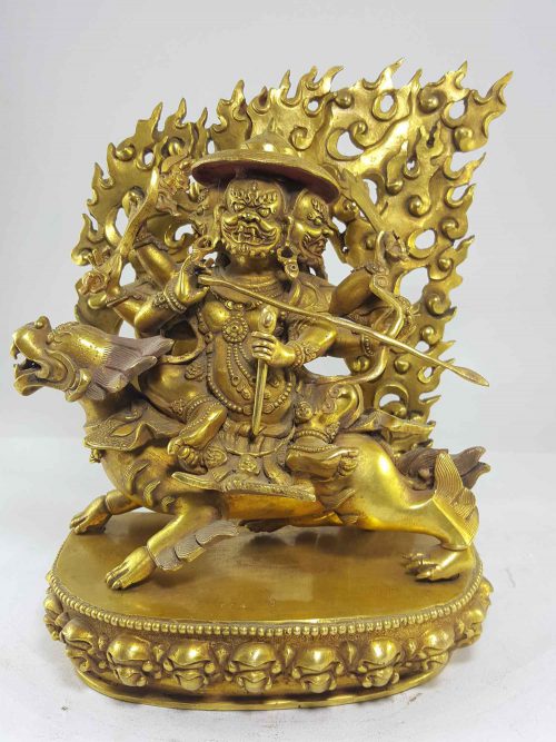 Copper Statue Gyalpo Pehar