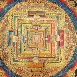 Mandala tibétain du Kalachakra