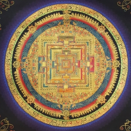 Mandala tibétain du Kalachakra