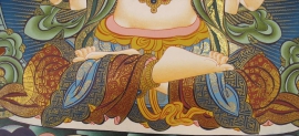 Thangka tibétain de Chenrezig – Dieu de la compassion