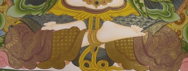 Art du Thangka de Chenrezig