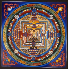 Arte del Mandala Budista Kalachakra