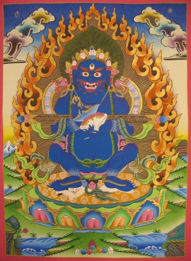 Thangka de Mahakala