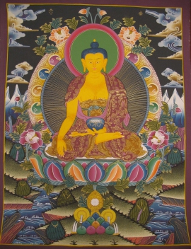 Arte tibetano de Shakyamuni