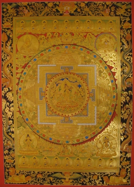 Golden White Tara Mandala