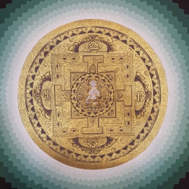 Blue Lotus White Tara Mandala