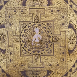 Blue Lotus White Tara Mandala