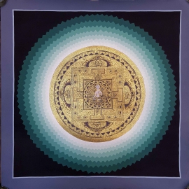 Blue Lotus White Tara Mandala