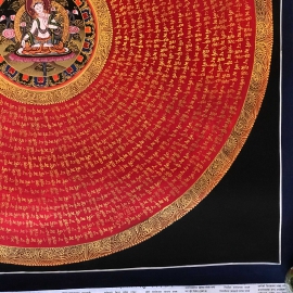 White Tara Ritual Mantra Mandala