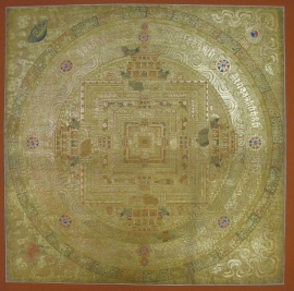 Mandala tibétain du Kalachakra