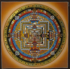 Mandala traditionnel du Kalachakra