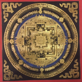 Kalachakra noir et or