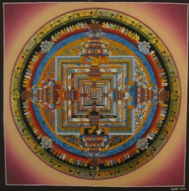 Le Mandala Kalachakra rose