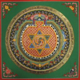 Yin Yang Tibetan Mandala