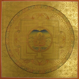 Le Mandala tibétain de la Tara Verte