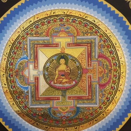 Mandala du Lotus de Shakyamuni Bouddha