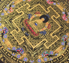 Mandala traditionnel de Shakyamuni Bouddha