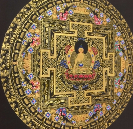 Mandala traditionnel de Shakyamuni Bouddha