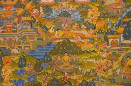 Buddha&rsquo;s Life Story Master Thangka
