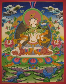 White Tara From Himalayas