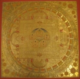 Mandala des 5 Bouddhas
