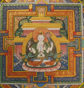 Art du Mandala de Chenrezig