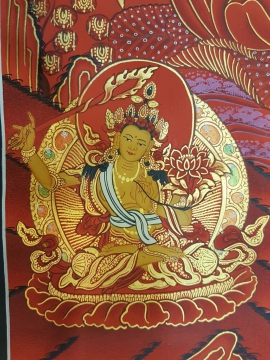 Peinture tibétaine de Chenrezig
