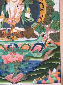 Sita Tara Thangka Art