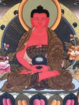 Peinture de Bouddha Amitabha