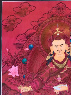 Thangka traditionnel de Padmasambhava