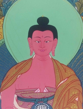 Art du Thangka d&rsquo;Amitabha Bouddha