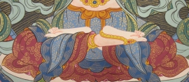 Thangka bouddhiste de Chenrezig