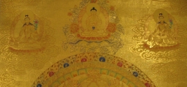 Traditional Thangka of Samantabhadra Mandala