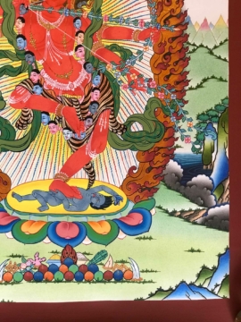 Tibetan Thangka of Red Tara