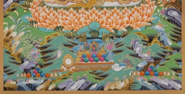 White Tara Tibetan Thangka